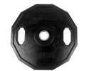 Tunturi 20 kg Hantelscheibe 50 mm, gummiüberzogen Schwarz