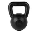 Tunturi Gusseisen Kettlebell mit Gummi Boden 16 kg Schwarz