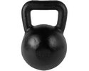 Tunturi Gusseisen Kettlebell mit Gummi Boden 28 kg Schwarz