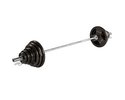 Tunturi Olympisches Gewichtsset 140 kg Schwarz