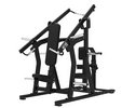 Tunturi Platinum Plate Loaded Dual Chest Press & Lat Pulldown Latzug Schwarz