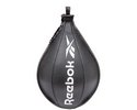 Reebok Speedball Boxbirne aus Leder Schwarz mit Weiss