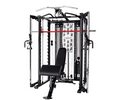 Inspire SCS Smith Cage System - inklusive Trainingsbank Schwarz