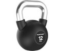 Tunturi Platinum Kettlebell mit Gummibeschichtung 12 kg Schwarz