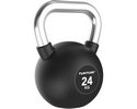 Tunturi Platinum Kettlebell mit Gummibeschichtung 24 kg Schwarz