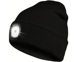 Wintermütze mit LED Lampe
