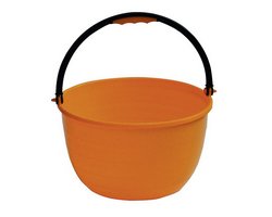 Eimer mit Henkel orange