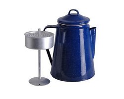 Emaille Kaffeekanne