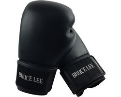 Bruce Lee Allround Boxing Glove Boxhandschuh Pro  Schwarz 12 OZ