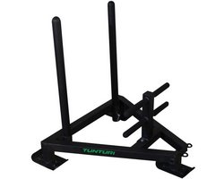 Tunturi Gewichtsschlitten Power Dog Sled Schwarz