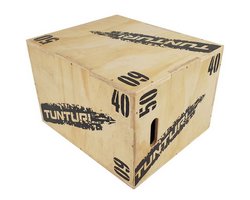 Tunturi Plyobox Holz 40 / 50 / 60 cm Beige