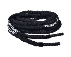 Tunturi Pro Battle Rope Mit Schutzhülle 15 m Schwarz