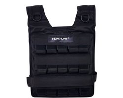 Tunturi Verstellbare Gewichtsweste Pro 30 kg Schwarz