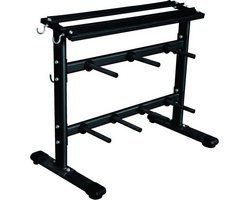Tunturi Hantelscheiben und Hantel Rack  Schwarz