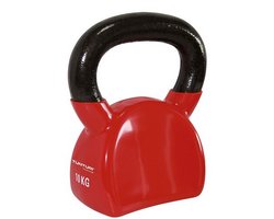 Tunturi Vinyl Gusseisen Kettlebell 10 kg Rot