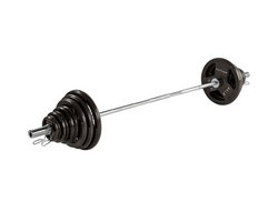 Tunturi Olympisches Gewichtsset 100 kg Schwarz