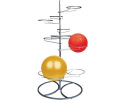 Tunturi Gymnastikballständer Chrom
