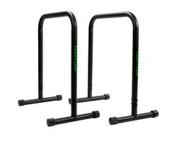 Tunturi Paraletten Push-Up Set für Eigenkörpergewichtstraining  Schwarz