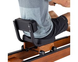 Fluid Rower Rückenlehnen-Kit für Dual Rail Geräte Schwarz