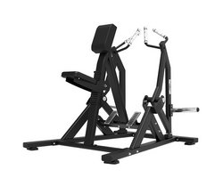 Tunturi Platinum Plate Loaded Seated Row Rudermaschine Schwarz