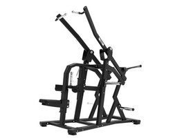 Tunturi Platinum Plate Loaded Wide Lat Pulldown Latzug Maschine Schwarz