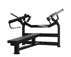 Tunturi Platinum Plate Loaded Horizontal Chest Press Flachbank Schwarz