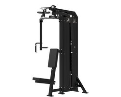 Tunturi Platinum Dual Pec Fly/Rear Delt mit Gewichtsstapel Schwarz