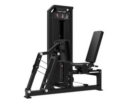 Tunturi Platinum Seated Leg Press / Beinpresse mit Gewichtsstapel Schwarz