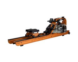 Fluid Rower Viking PRO XL Wasserrudergerät aus Holz Braun
