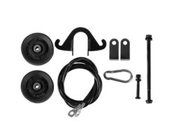 Inspire Leg Extension Conversion Kit für FT2 Schwarz