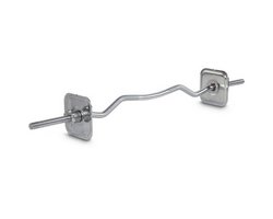 Ironmaster EZ Curl Stange Silber