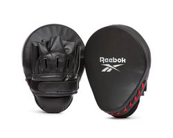 Reebok Hook & Jab Pads Schwarz mit Weiss