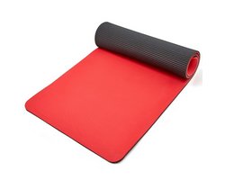 Reebok Funktionale Matte 8 mm Schwarz mit Rot