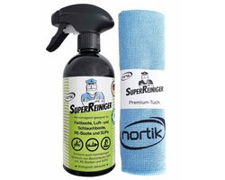Nortik Super Reiniger mit Microfaser-Tuch