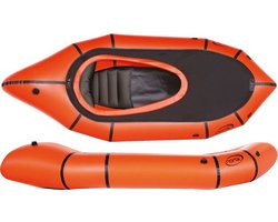 Nortik TrekRaft mit Verdeck orange/schwarz