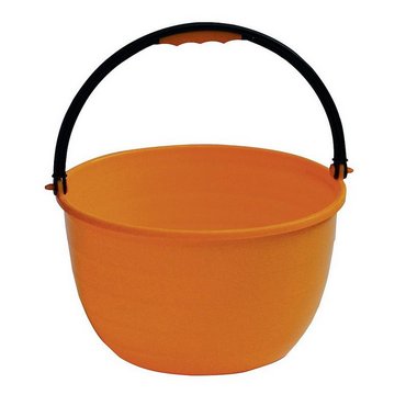 Eimer mit Henkel orange 