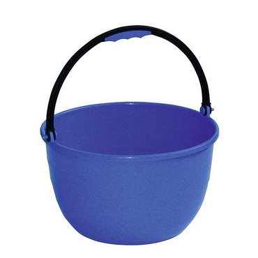 Eimer mit Henkel blau 