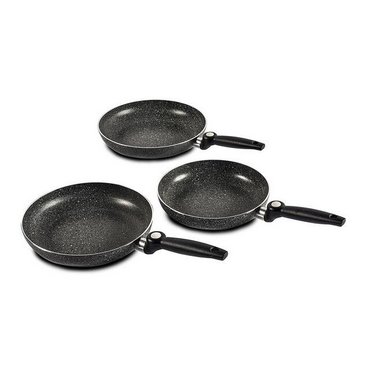 Antihaft-Bratpfanne mit klappbarem Griff 