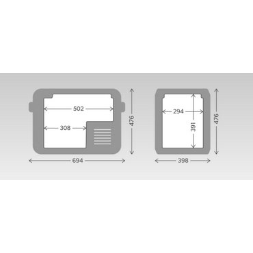 Dometic CFX5 45 Kühlbox / Kompressor 