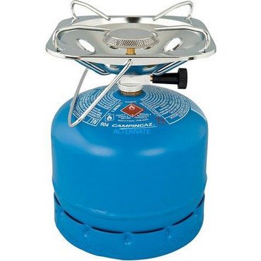 Kocher Carena R Die Gasflasche ist nicht im Preis inbegriffen.