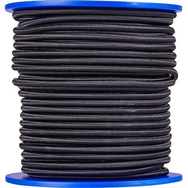 Elast Seil  Ø 5 mm schwarz Abbildung kann vom Original abweichen
