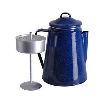 Emaille Kaffeekanne 