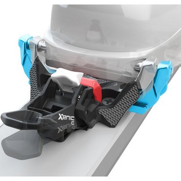 Fritschi Xenic 10 rot Keine Verriegelung nötig<br>
<br>
Sicherer Halt und Verhinderung ungewollter Auslösungen in der Abfahrt ohne Verriegelung des Systems, sichergestellt durch einzigartige, horizontal verschiebende Pin-Hebel.<br>
