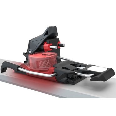 Fritschi Xenic 10 rot Extra breite Abstützung<br>
Kraftvolle Schwünge leicht gemacht durch die hohe Stabilität der soliden und extra breit abgestützten Ferseneinheit.<br>

