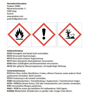 Grabner Werkstättenkleber 100ml mit Härter 