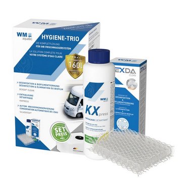 Hygiene-Trio für Frischwassersystem 