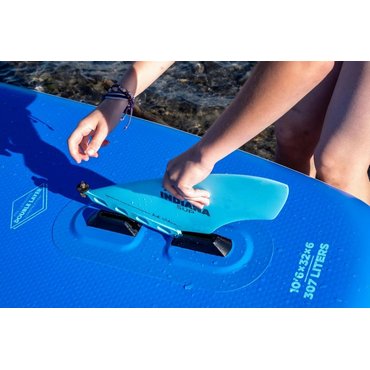 Indiana 8.5'' Hyperflow PA Race Fin blue 