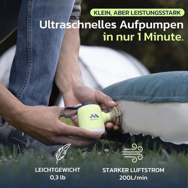 Woowind Kona Air Mini-Luftpumpe 