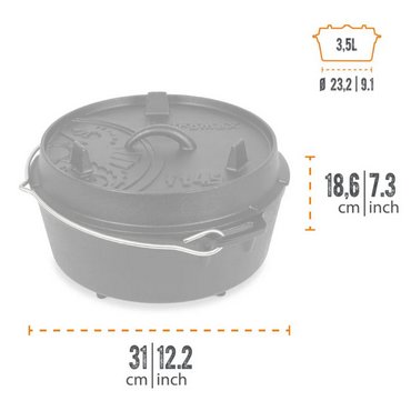 Petromax Feuertopf FT. 4.5 