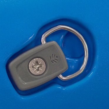 Islander Kayaks Koa Sport Befestigungspunkte für Zubehör<br>
Stabile D-Ringe aus Edelstahl zum Befestigen deines Sitzes oder anderen Zubehörs.